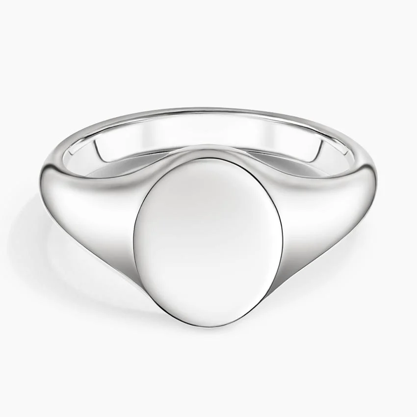 Soleil Statement Ring in platinum 950