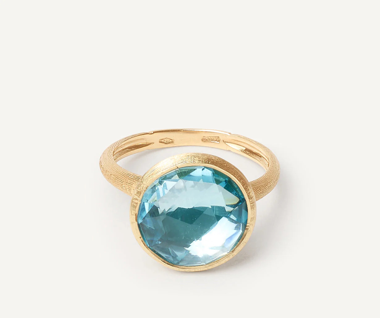 Soleil Gemstone Ring in 18k gold with Topaz